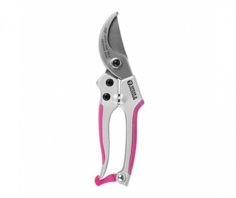 SECATEUR BIMATIERES 18 CM ROSE