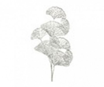 BRANCHE DE GINKO ARGENT