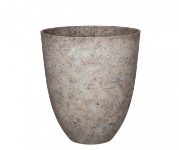 POT RD BLC ANTIQUE H50CM