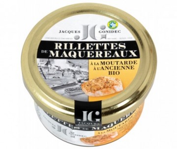 RILLETTES MAQUEREAUX A LA MOUTOURDE BIO