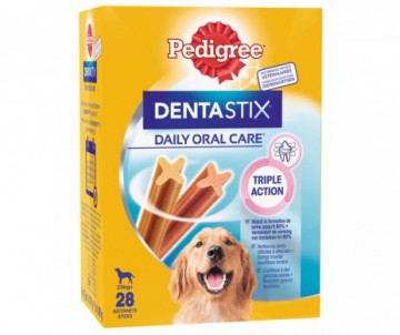 PEDIGREE DENTASTIX BATONNETS A MACHER HYGIENE BUCCO DENTAIRE 1080G