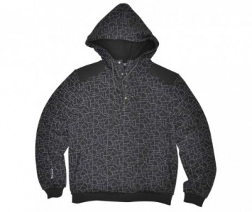 SWEAT SARAGOSSE CAPUCHE NOIR S