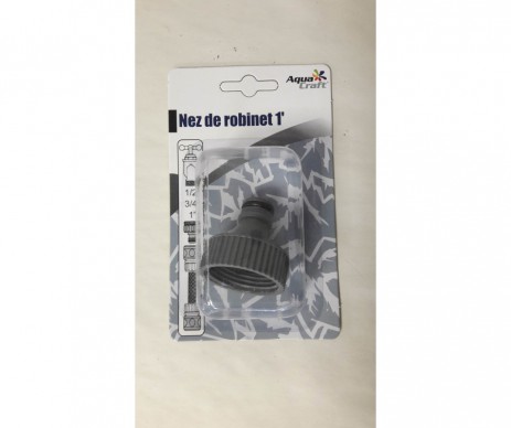 NEZ DE ROBINET FEMELLE 1"