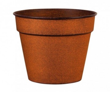 POT ACIER BRUN D13CM
