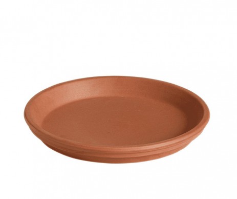 SOUCOUPE TERRE CUITE IMPERMEABLE DIAMETRE 9CM