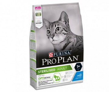 CROQUETTES CAT STERILISED LAPIN 3KG NESTLE PURINA
