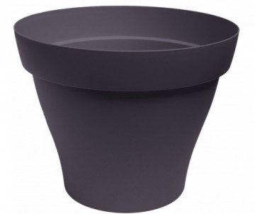 POT ROMEO DIAMETRE 17CM NOIR