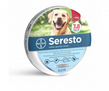 SERESTO COLLIER GRANDS CHIEN ANTIPARASITAIRE BAYER