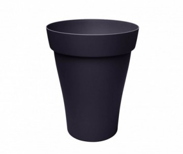 POT ROMEO ROND+ 45/55 NOIR VIOLET GRIS