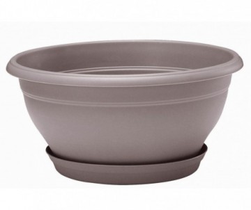 COUPE LOTUS RONDE DIAMETRE 35CM TAUPE