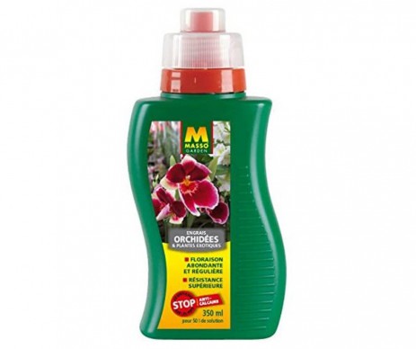ENGRAIS LIQUIDE ORCHIDEES ET PLANTES EXOTIQUE 350ML - MASSO