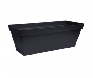 JARDINIERE ROMEO 50CM NOIR VIOLINE