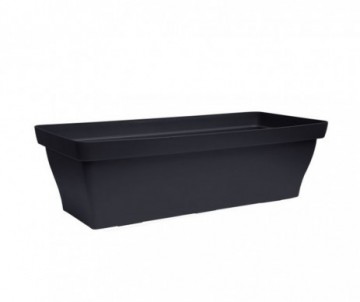 JARDINIER ROMEO NOIR VIOLINE DE60CM