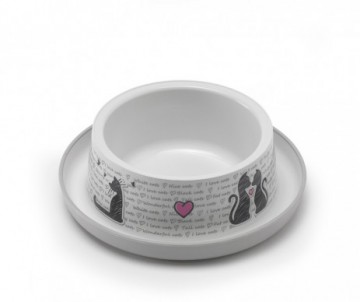 GAMELLE CHAT  SERIGRAFIEE CATS IN LOVE 350ML