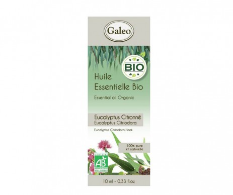 HUILE ESSENTIELLE BIO 10ML EUCALIPTUS CITRONNE