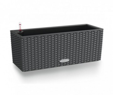 JARDINIERE RESRVE D'EAU 50X19X19CM GRANIT