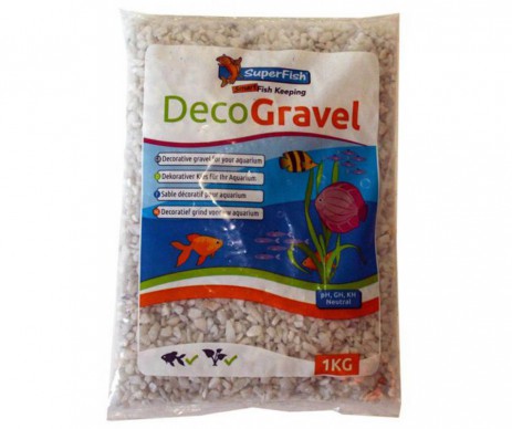 GRAVIER SUPERFISH BLANC 1KG