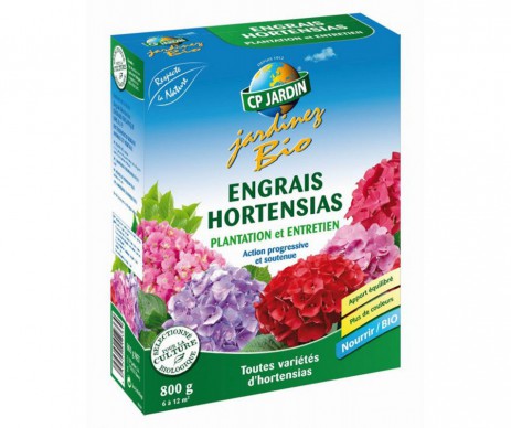 ENGRAIS HORTENSIAS 800GR - DE 6 A 12M2 - CP JARDIN