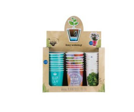 PLANTBUTLER PAPER BUCKET POT DE 9CM DE DIAMETRE