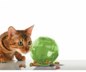 JOUET DISTRIBUTEUR CROQUETTES POUR CHAT SLIM CAT