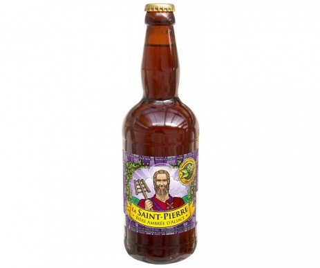 BIERE AMBREE SAINT PIERRE 50CL