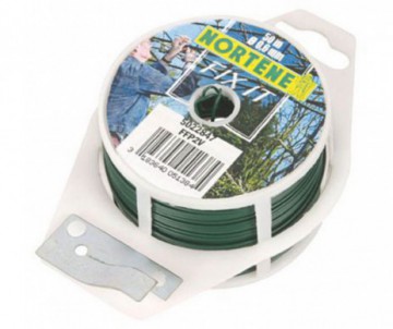 FIL DE FER PLASTIFIE LONGUEUR 25M