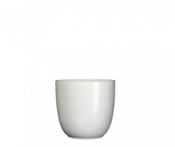 POT RD TUSCA BLC H14CM