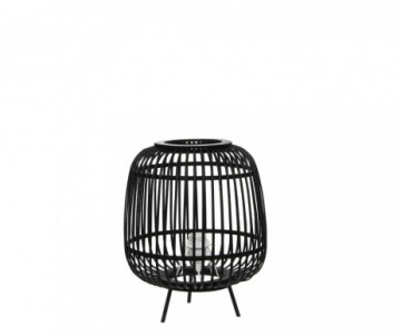 LAMPE DE TABLE NOIR -H37XD29CM