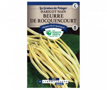 HARICOT NAIN MANGETOUT BEURRE DE ROCQUENCOURT 250GR