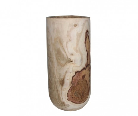 VASE PIA MARRON h65xd30cm