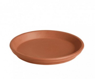 SOUCOUPE TERRE CUITE IMPERMEABLE DIAMETRE 9CM