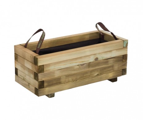 BAC BOIS BAROQUE RECTANGLE  70X30X28CM