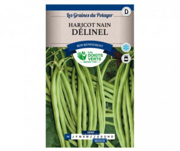 HARICOT NAIN MANGETOUT DELINEL 250GR