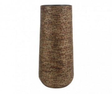 VASE ROND ABBOT MARRON D52
