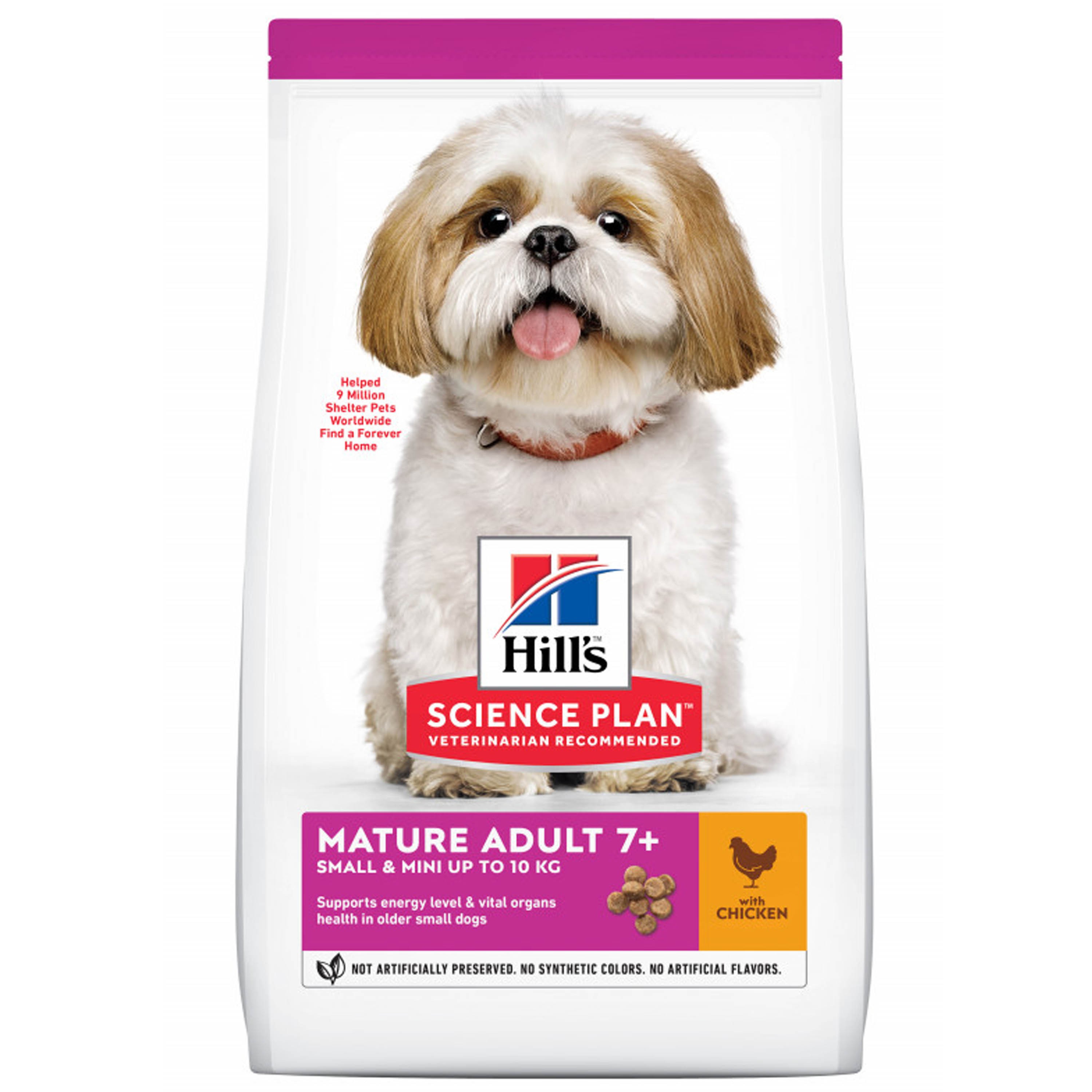 CROQUETTES MATURE ADULT7+ SMALL MINI POULET 1