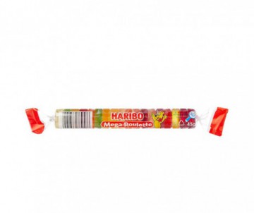 BONBON HARIBO MEGA ROULETTE FRUIT 45GR