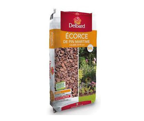 ECORCES PIN 50L - CALIBRE 20/40MM - DELBARD