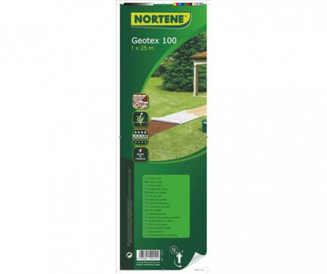 FEUTRE GEOTEXTIL POUR ALLEE LARGEUR 1M LONGUEUR 25M