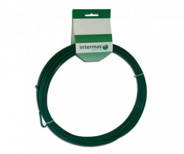 FIL DE FER PLASTIFIER VERT 3MMX25M