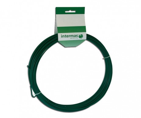 FIL DE FER PLASTIFIER VERT 3MMX25M