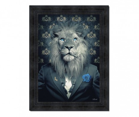 BINET LION FASHION 50X70CM