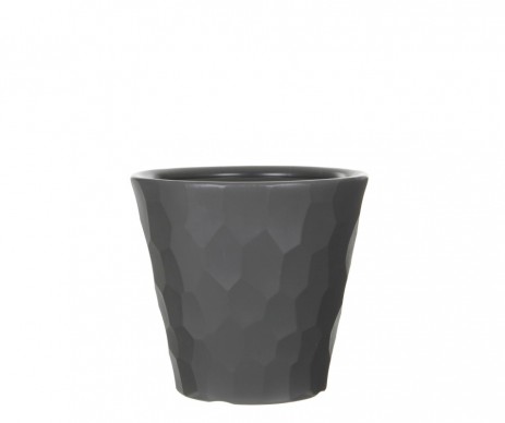 POT RONDE GRIS - H32XD34