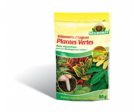 BATONNETS ENGRAIS PLANTES VERTES - SACHET DE 40 BATONNETS