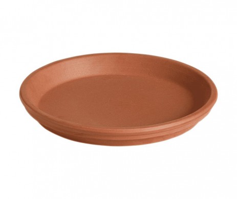SOUCOUPE TERRE CUITE IMPERMEABLE DIAMETRE 17CM