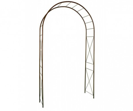 ARCHE DOUBLE DECOR LOSANGE 2.5X1 3M FER VIEILLI