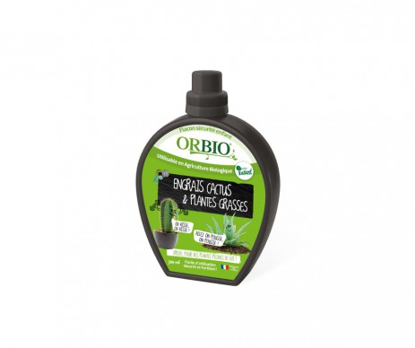 ENGRAIS CACTS ET PLANTES GRASSES 300 ML ORBIO