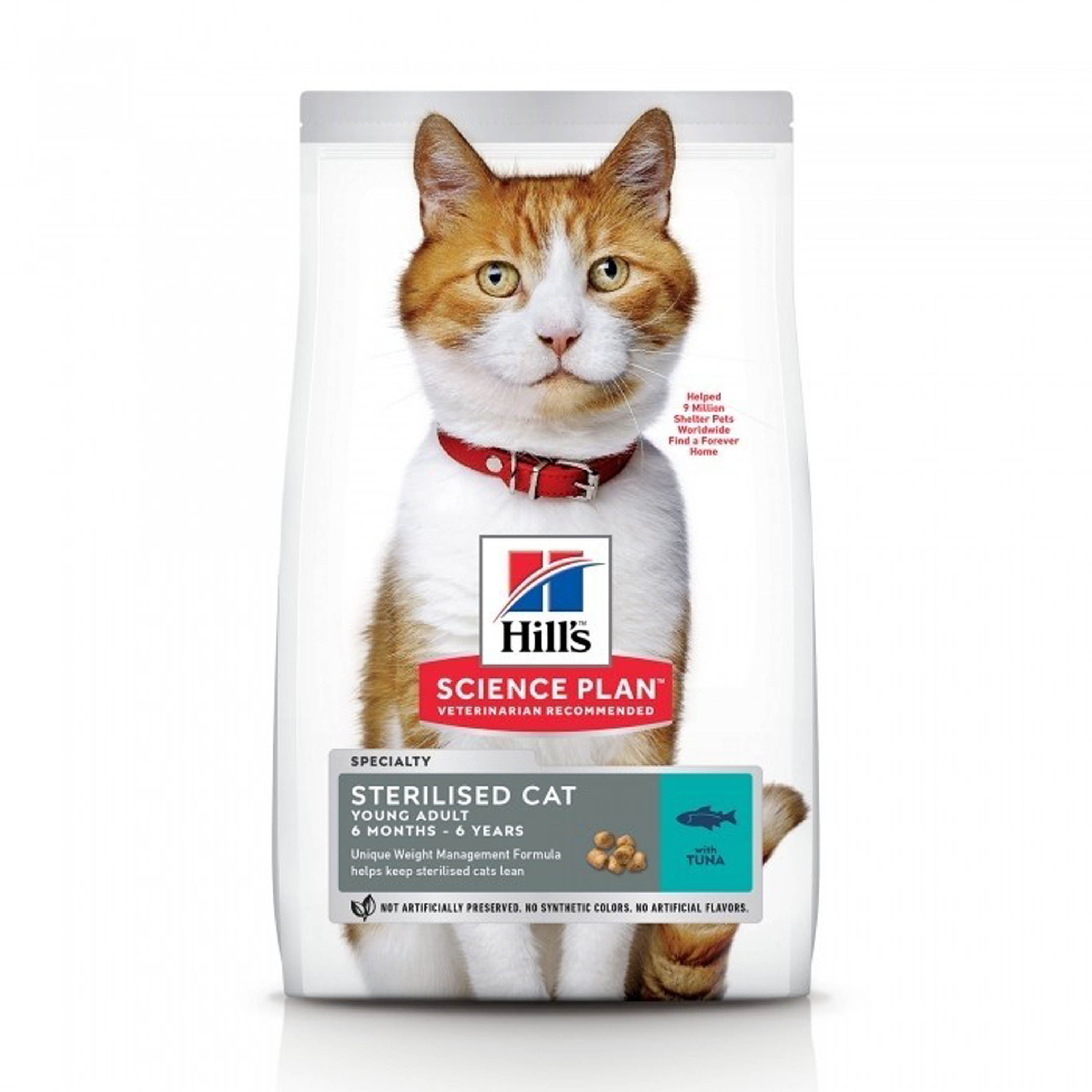 CROQUETTES FELINE YOUNG STERILISED CAT THON 3KG