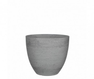POT RD ECHO GRIS CL H27XD31CM