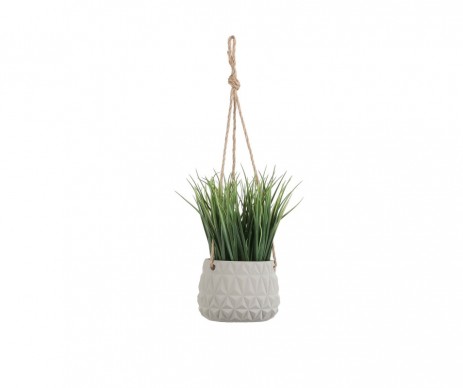 HERBE A/SUSP VERT H26XD14CM
