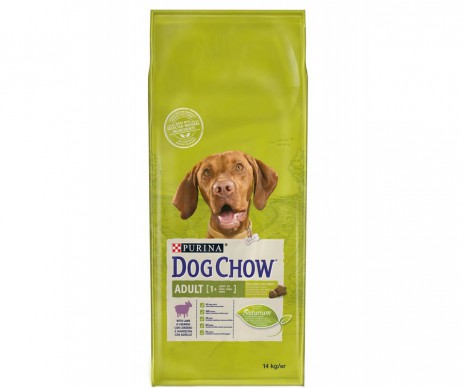 CROQUETTES DOG CHOW ADULT AGNEAU 14KG NESTLE PURINA